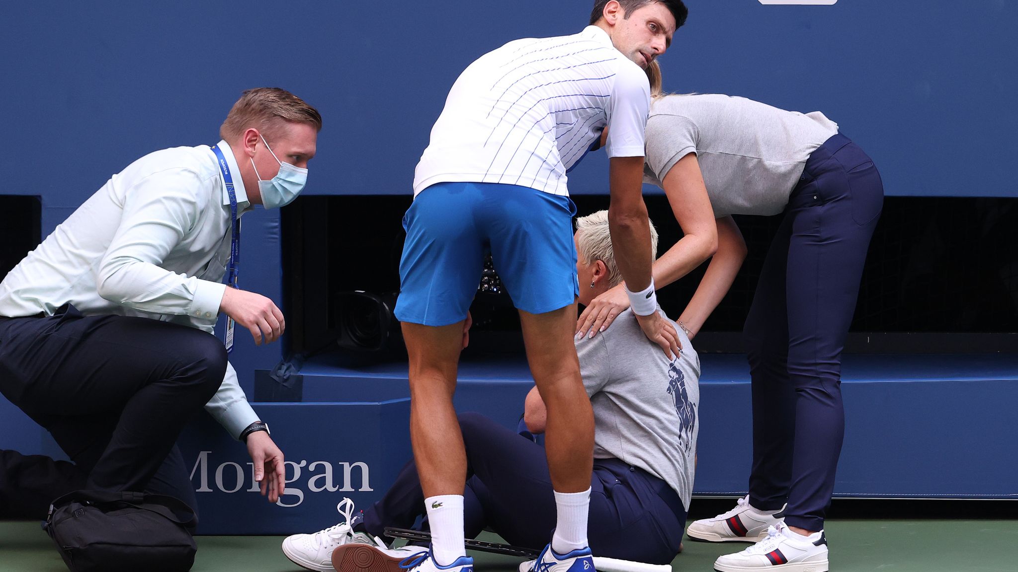 Nasib Tragis Novak Djokovic di US Open Pasca Pukulan Bolanya Kenai Leher Hakim Garis