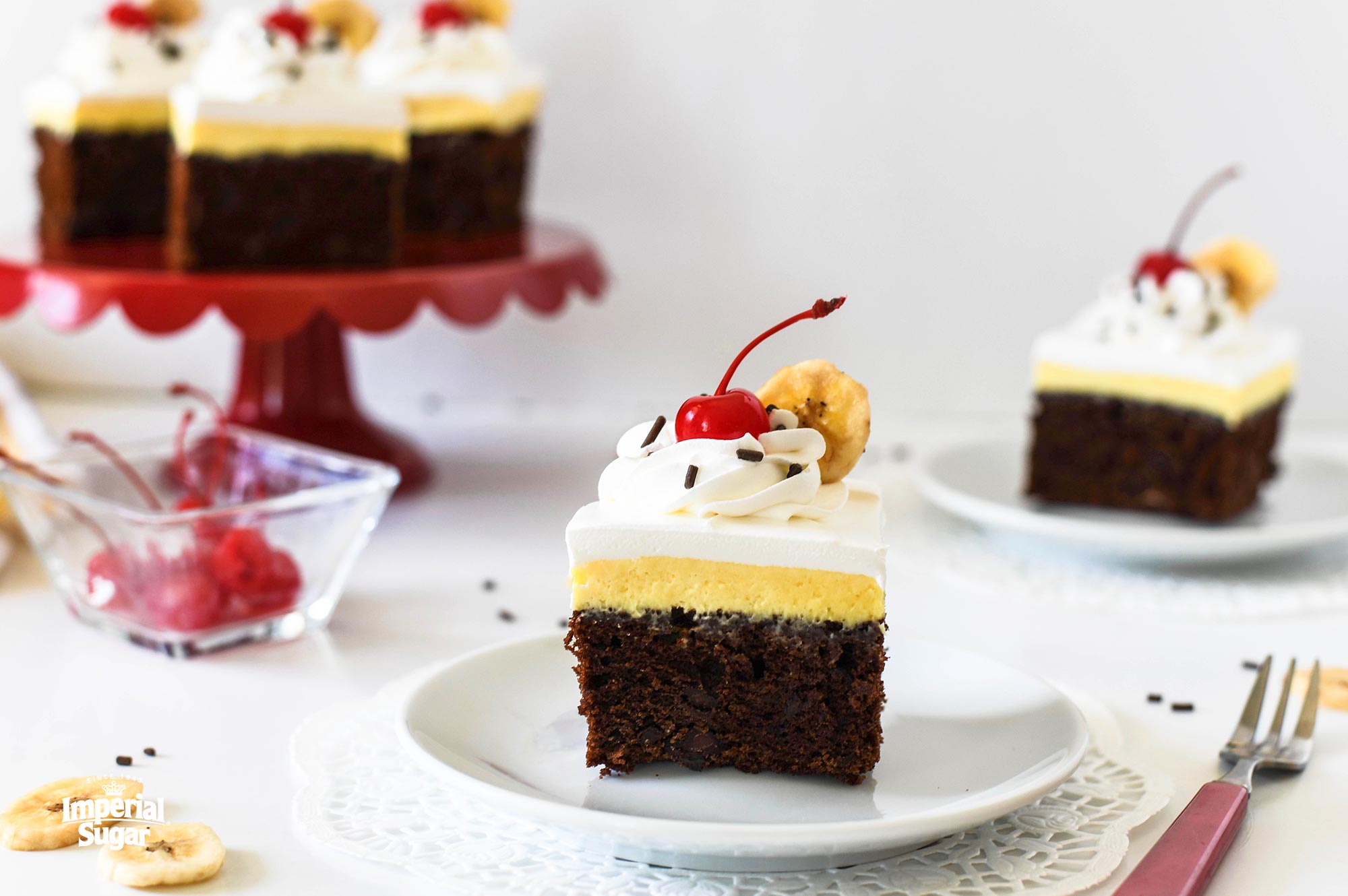 Resep Banana Split Brownies, Manfaatkan Pisang Hampir Busuk