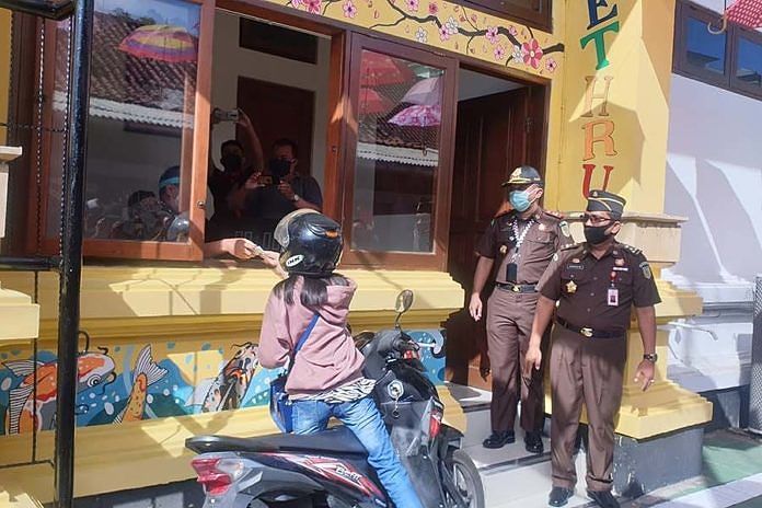 Drive Thru Tilang di Denpasar Bisa Pakai Gojek