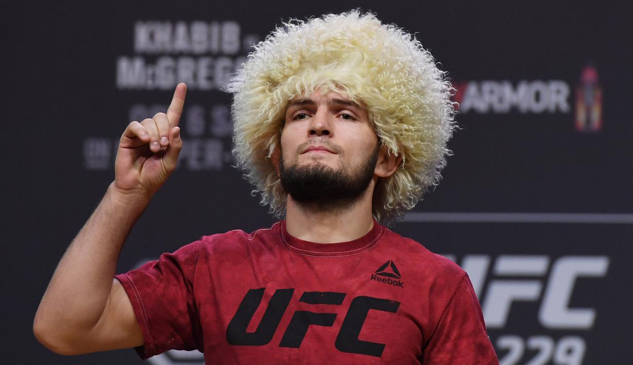 Sebelum Pensiun, Khabib Nurmagomedov Catat Rekor Tak Terkalahkan di UFC