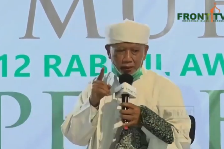 Salah Satu Tokoh di Markas FPI Petamburan Doakan Umur Pendek Jokowi dan Megawati