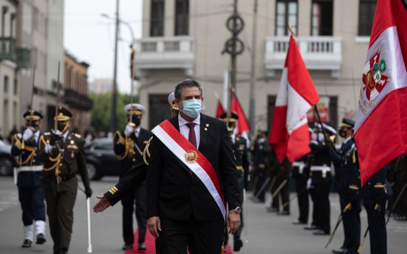 Presiden Sementara Peru Resmi Mengundurkan Diri