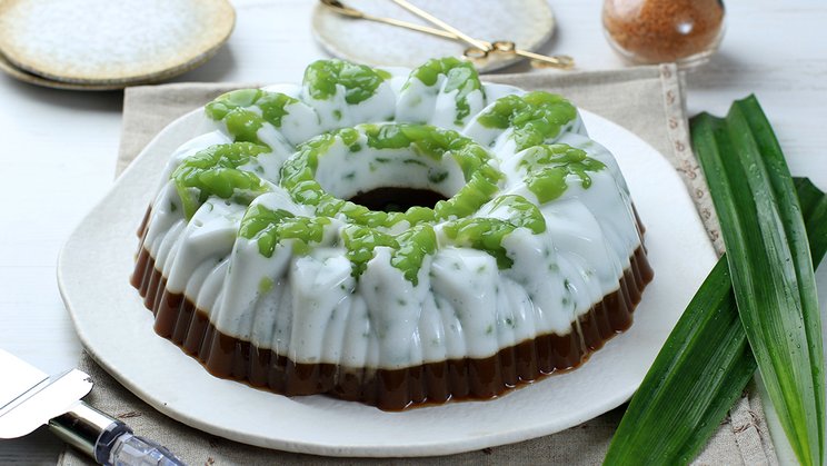 Resep Puding Santan Cendol Cokelat untuk Makanan Penutup