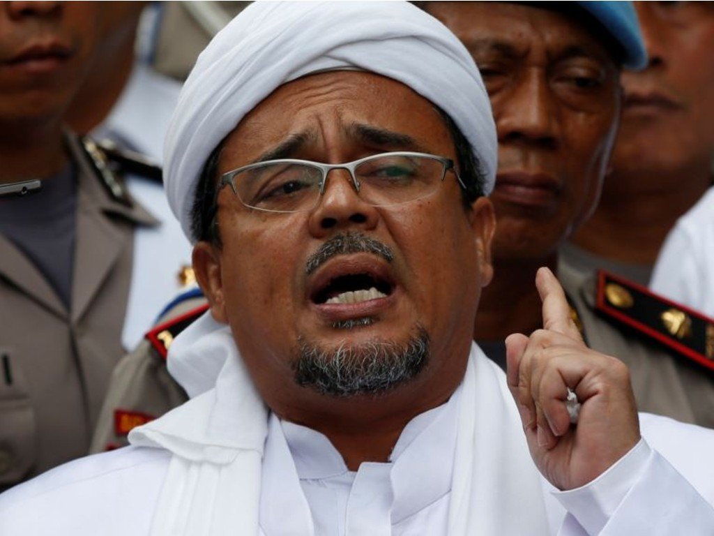Sejumlah Perkara Hukum Habib Rizieq di Indonesia