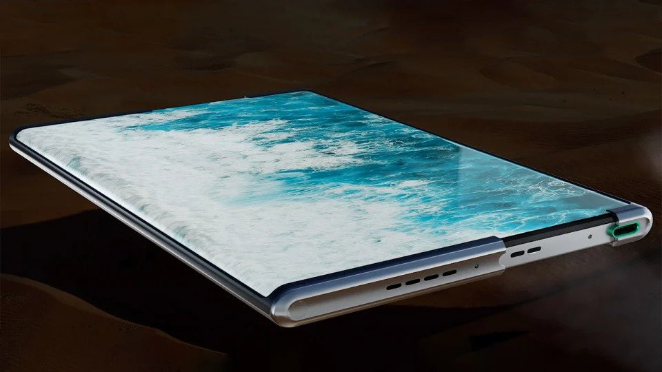 OPPO Pamerkan Ponsel Layar Gulung