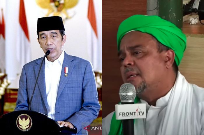 Ngotot Ajak Dialog Jokowi tapi Ditolak, HRS: Beraninya Main Lapor Terus!