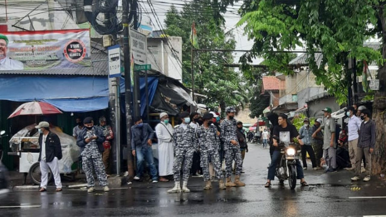 FPI Jaga Petamburan di Jadwal Pemanggilan Kedua, Habib Rizieq Bakal Mangkir Lagi?
