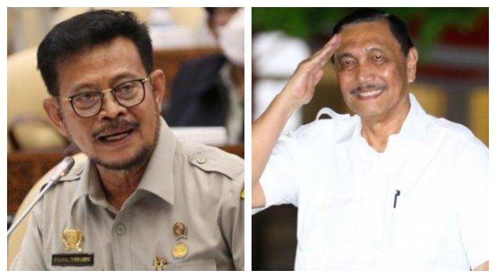Alasan Jokowi Ganti Luhut Panjaitan dengan Syahrul Yasin Limpo sebagai Menteri Kelautan Ad Interim
