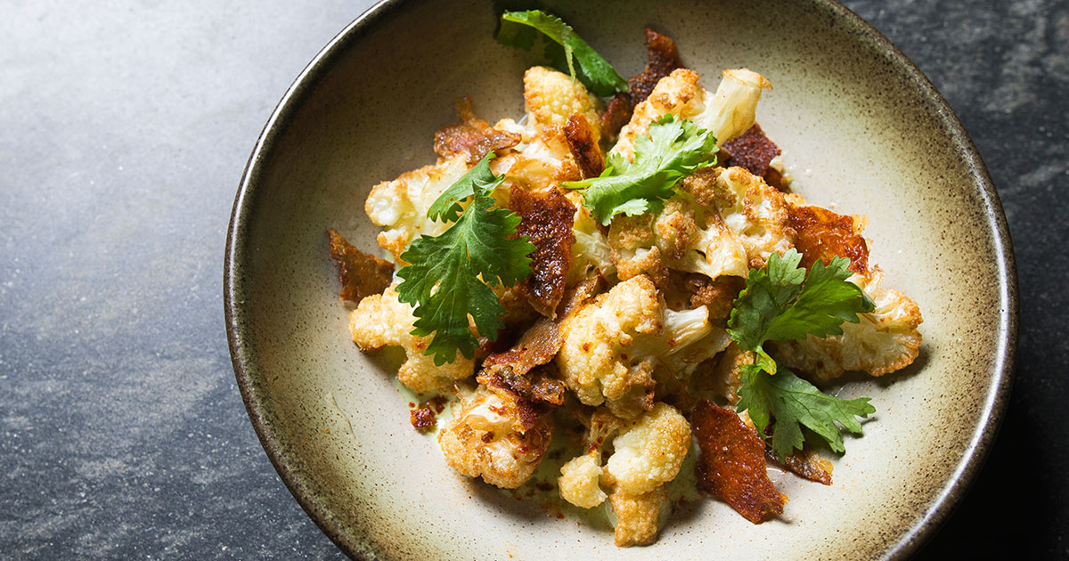 Resep Cauliflower Tandoori Chicken Skin, Kulit Ayam ala India