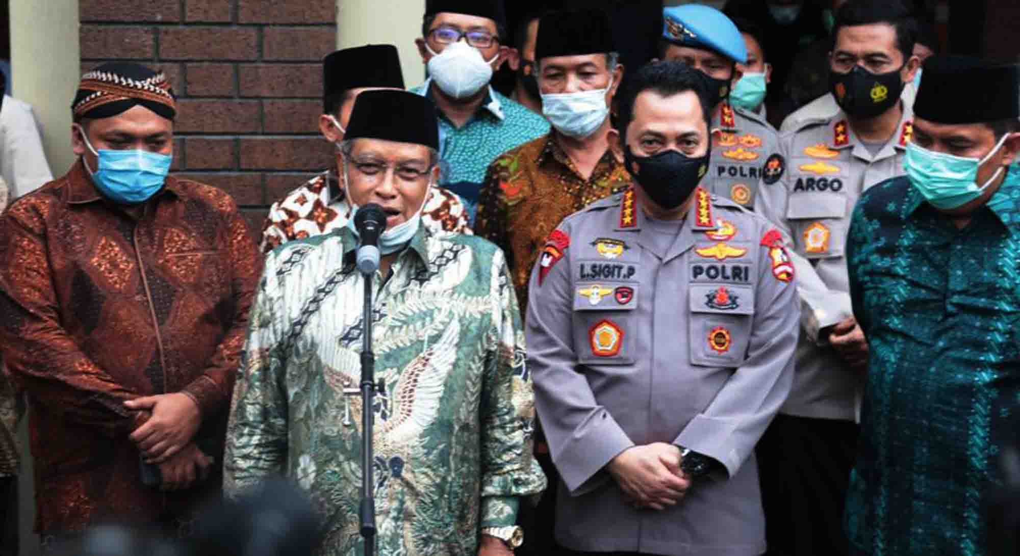 Aqil Siradj Curhat ke Kapolri Baru Soal Pengkhotbah Jumat yang Hina Jokowi