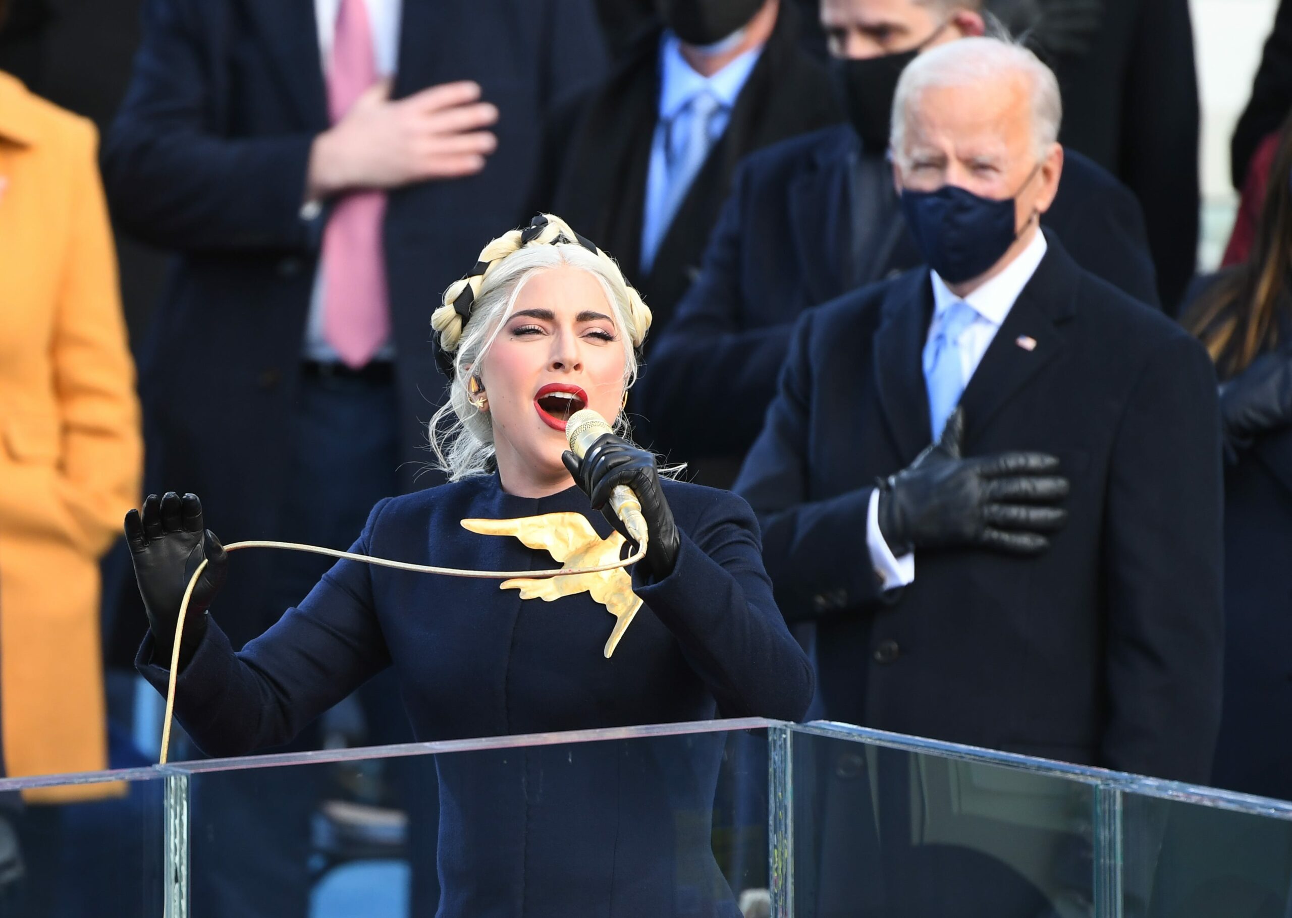 Hadiri Pelantikan Joe Biden, Lady Gaga Bawakan Lagu Kebangsaan Amerika Serikat