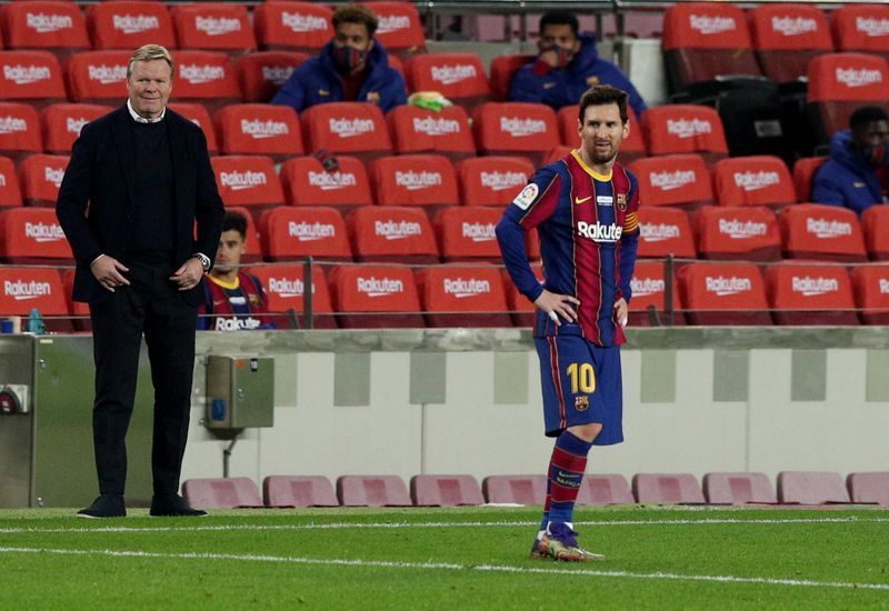 Koeman Berharap Sanksi Larangan Main Dua Laga Messi Dikurangi