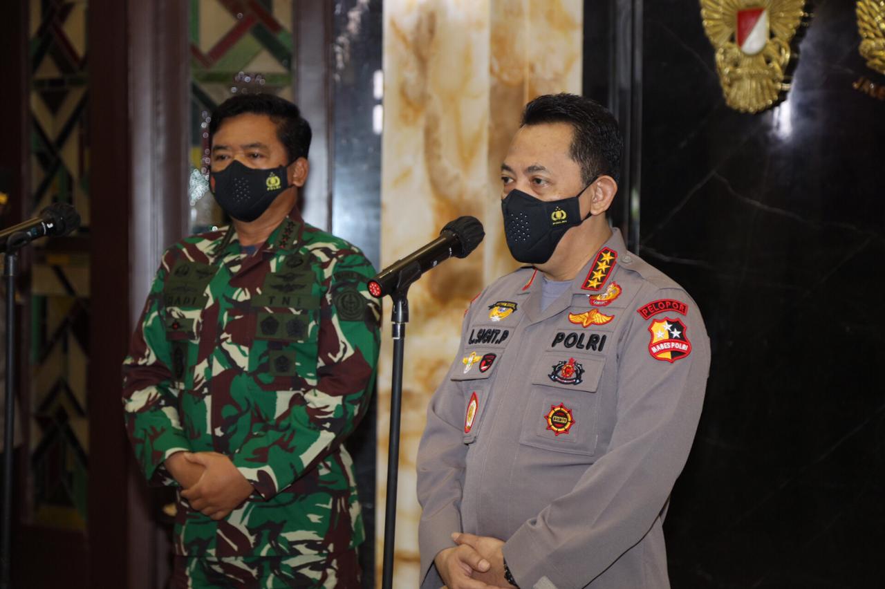 Silaturahmi Kapolri ke Panglima TNI, Tekankan Sinergitas dan Soliditas