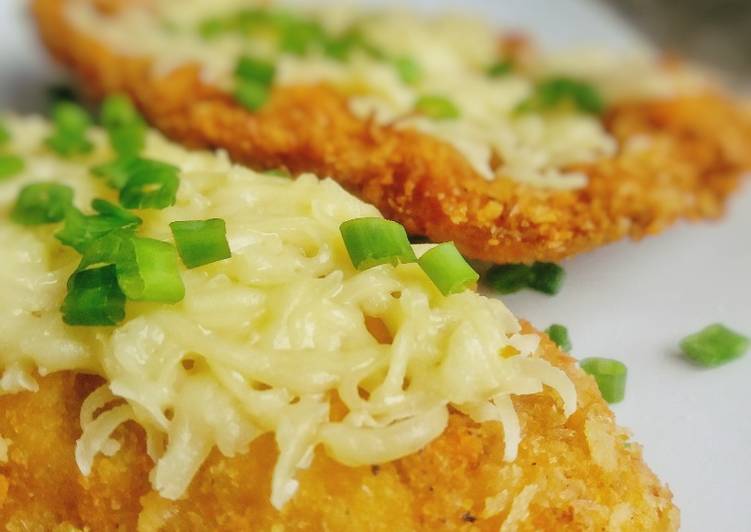Resep Ayam Goreng Romano Topping Mozzarella
