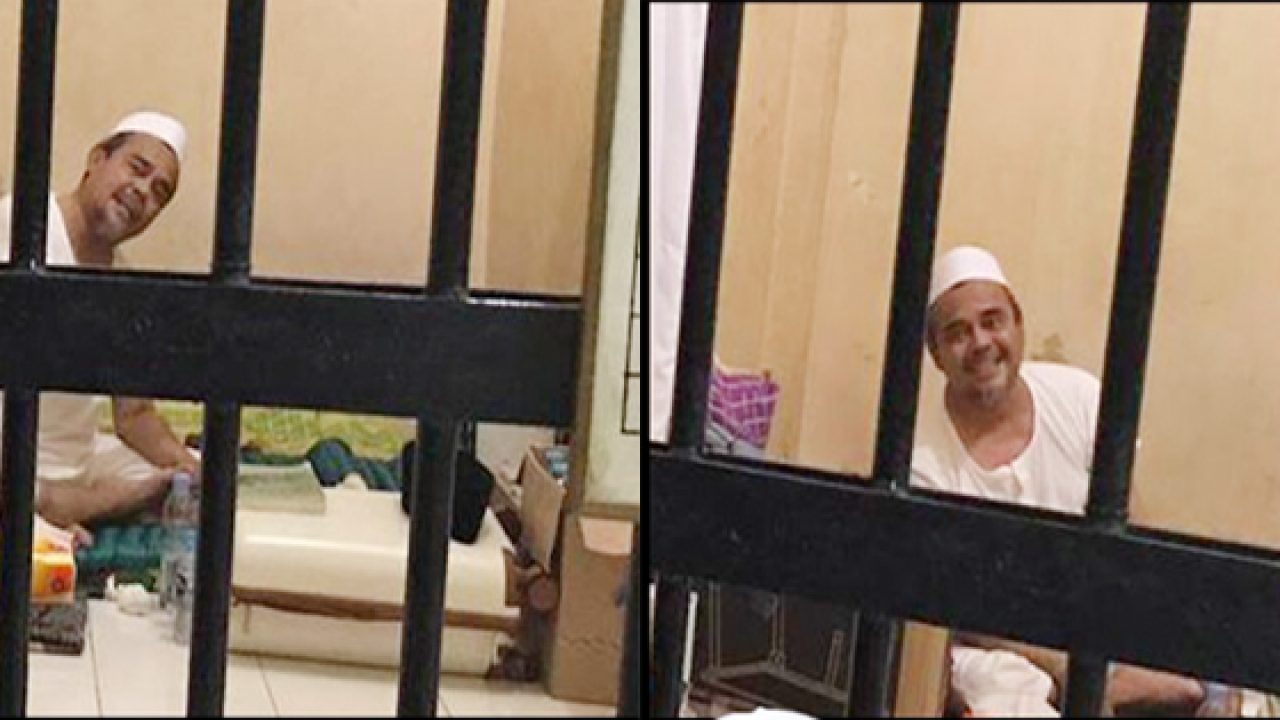 Sesak Napas di Penjara, Habib Rizieq Tolak Bantuan Oksigen Dokter Jaga