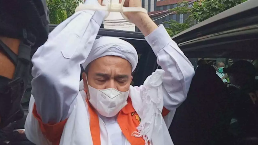 Begini Keadaan Habib Rizieq Shihab Usai Pindah ke Sel Bareskrim