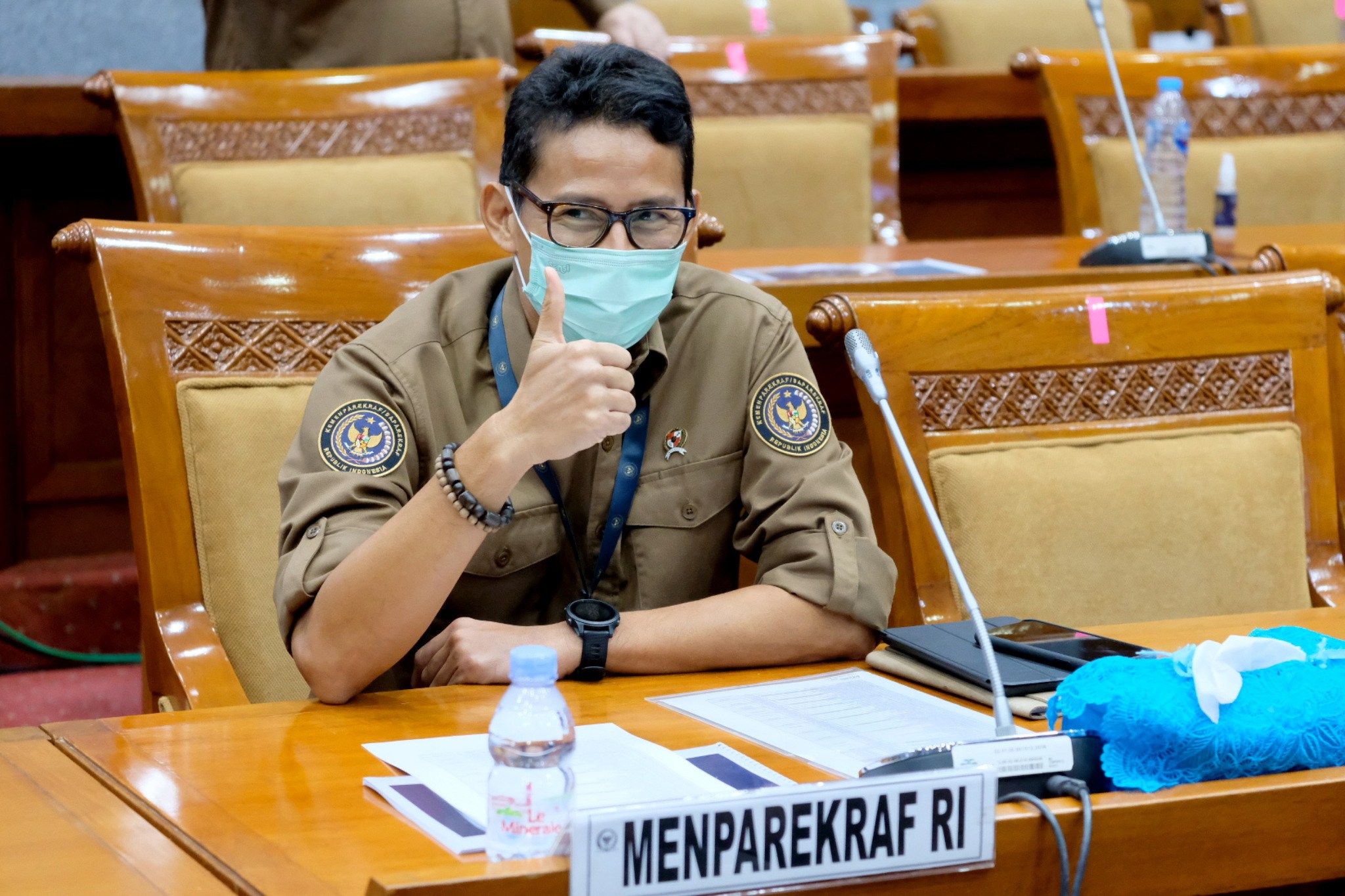 Tiga Program Menparekraf Sandiaga Uno Tahun 2021: Gercep, Geber dan Gaspol