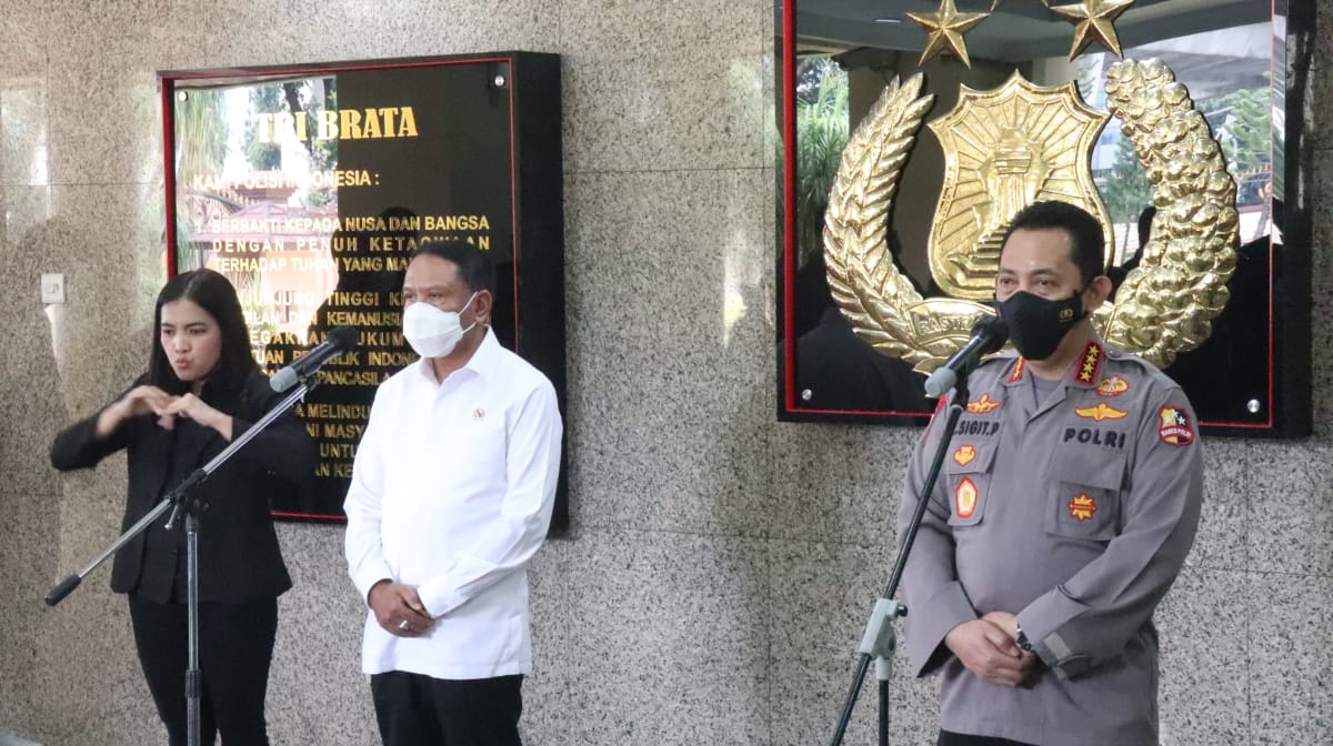 Disambangi Menpora, Kapolri Bahas Kegiatan Olahraga Bisa Terlaksana Saat Pandemi