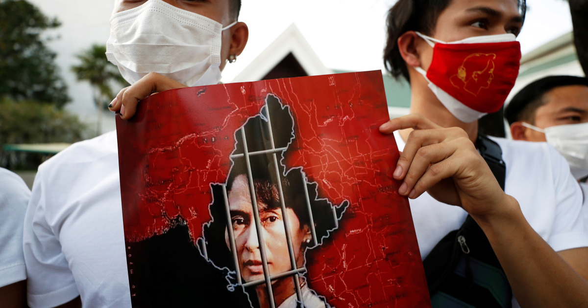 Partai NLD Tuntut Pembebasan Aung Sang Suu Kyi