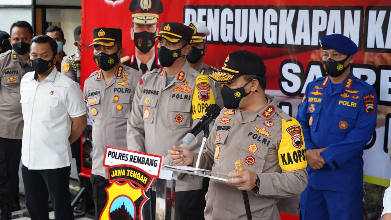 Polres Rembang Berhasil Ungkap Kasus Pembunuhan Satu Keluarga di Turus Gede