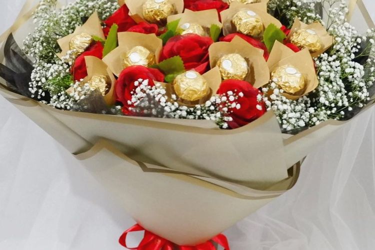 Resep Buket Cokelat Oreo Truffles untuk Kado Valentine