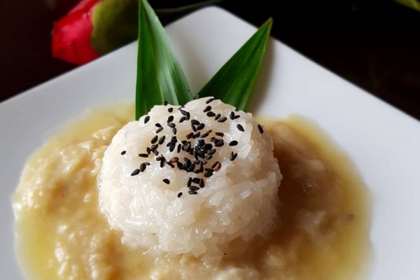 Resep Ketan Saus Durian