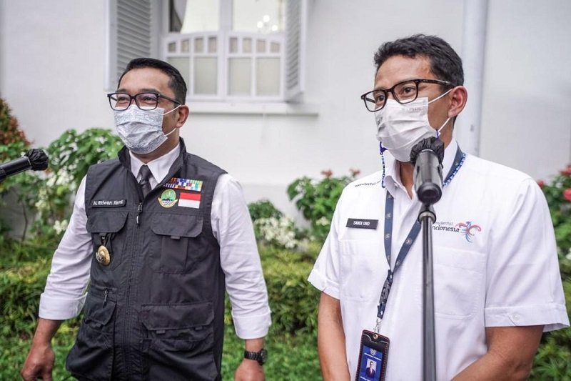 Sandiaga-Ridwan Kamil Jajaki Peluang Duet di Pilpres 2024