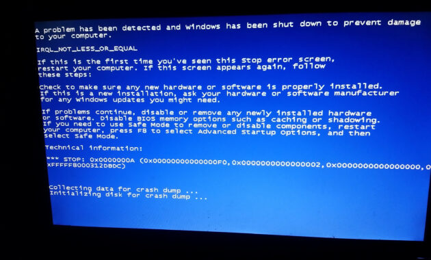 Cara Mengatasi Blue Screen Windows 10