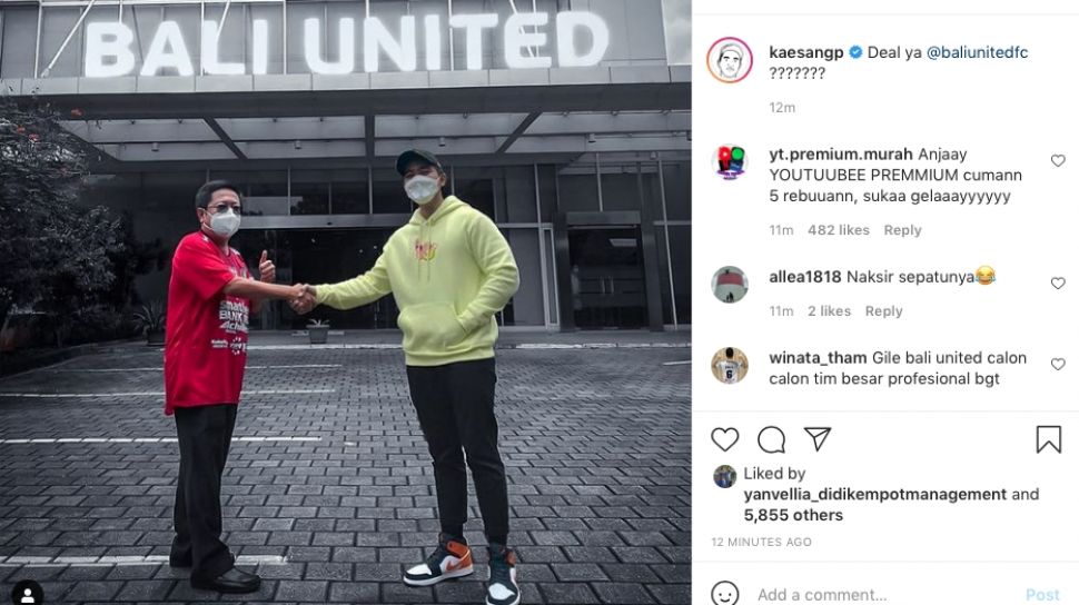 Cuit 'Deal' di Twitter, Benarkah Kaesang Anak Jokowi Resmi Jadi Pemilik Baru Bali United?
