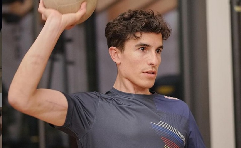 Patah Lengannya Sembuh, Marc Marquez Senang Bisa Kembali Latihan
