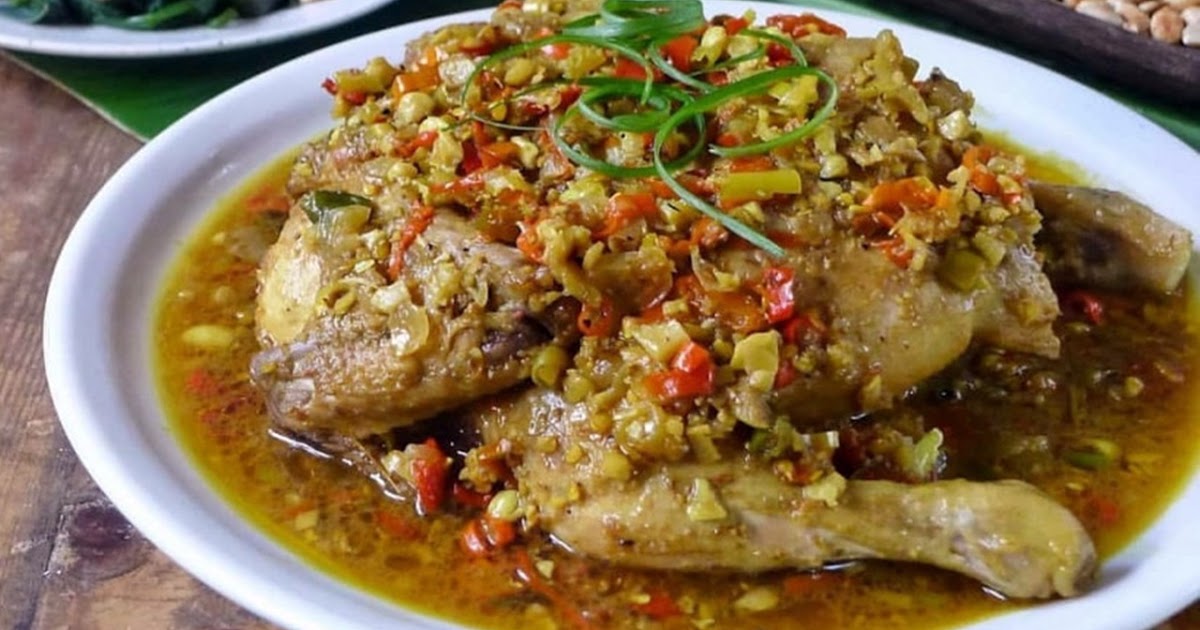 Resep Ayam Betutu Kuah Khas Bali