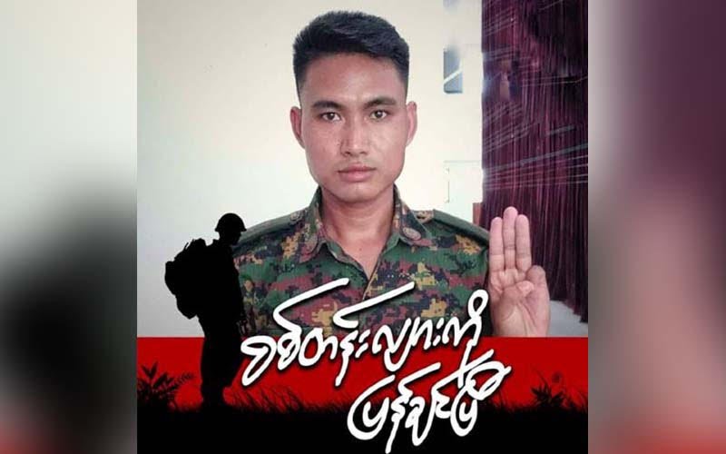Seorang Tentara Myanmar Nekad Membelot dan Mendukung Demonstran Anti Kudeta