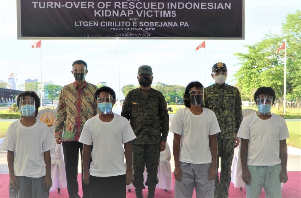 KBRI Manila Terima 4 WNI Korban Sandera Kelompok Abu Sayyaf