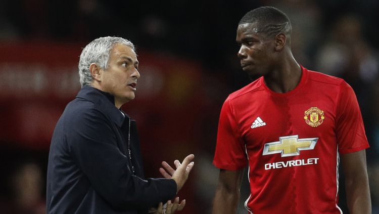 Dikritik Paul Pogba, Jose Mourinho Tak Peduli