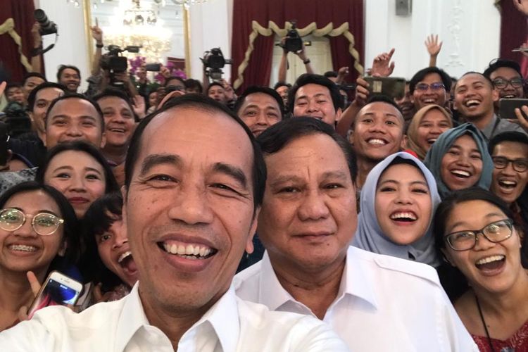 Hasil Survei KedaiKOPI: Elektabilitas Prabowo Tertinggi Kalahkan Jokowi
