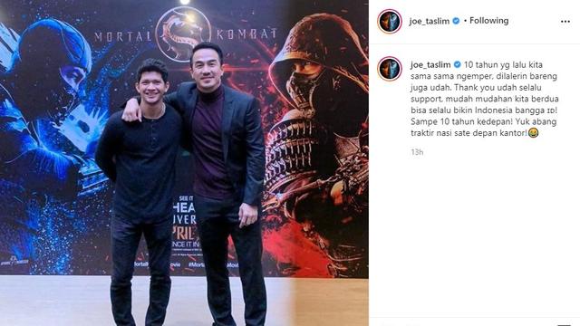 Joe Taslim Kenang Masa Sulit Bareng Iko Uwais di Hollywood