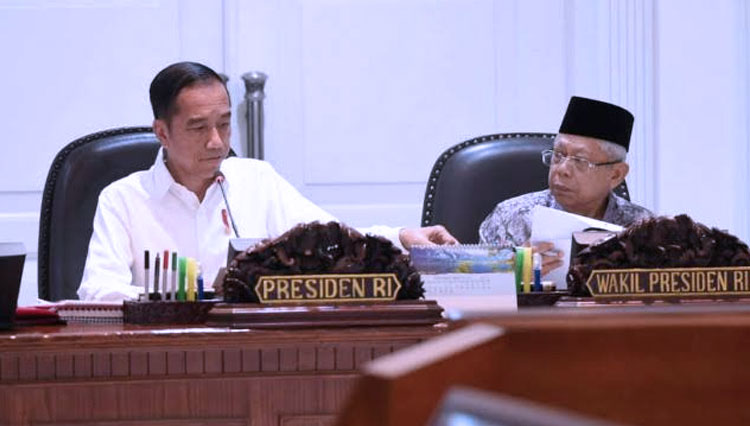Jokowi dan Ma’ruf Amin Bahas Reshuffle Kabinet
