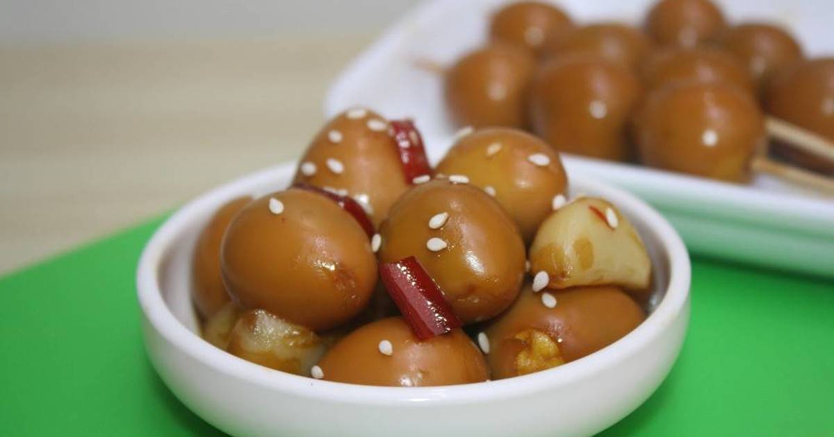 Resep Telur Kecap ala Korea untuk Stok Sahur