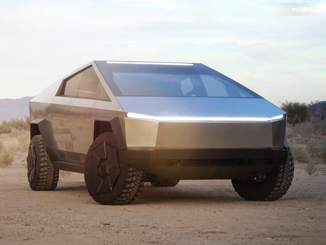 Tesla Akan Produksi 100 Ribu Pikap Listrik Cybertruck
