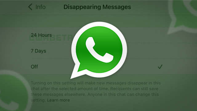 WhatsApp Kembangkan Fitur Pesan Hilang Otomatis dalam 24 Jam