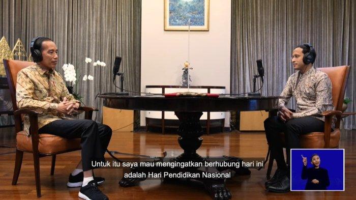 Jokowi Tanyakan Terobosan Nadiem Selama Jadi Menteri