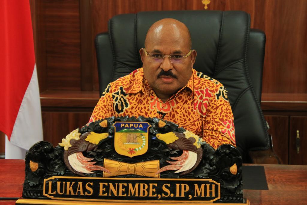 Tujuh Sikap Gubernur Lukas Enembe Terkait Label Teroris KKB Papua