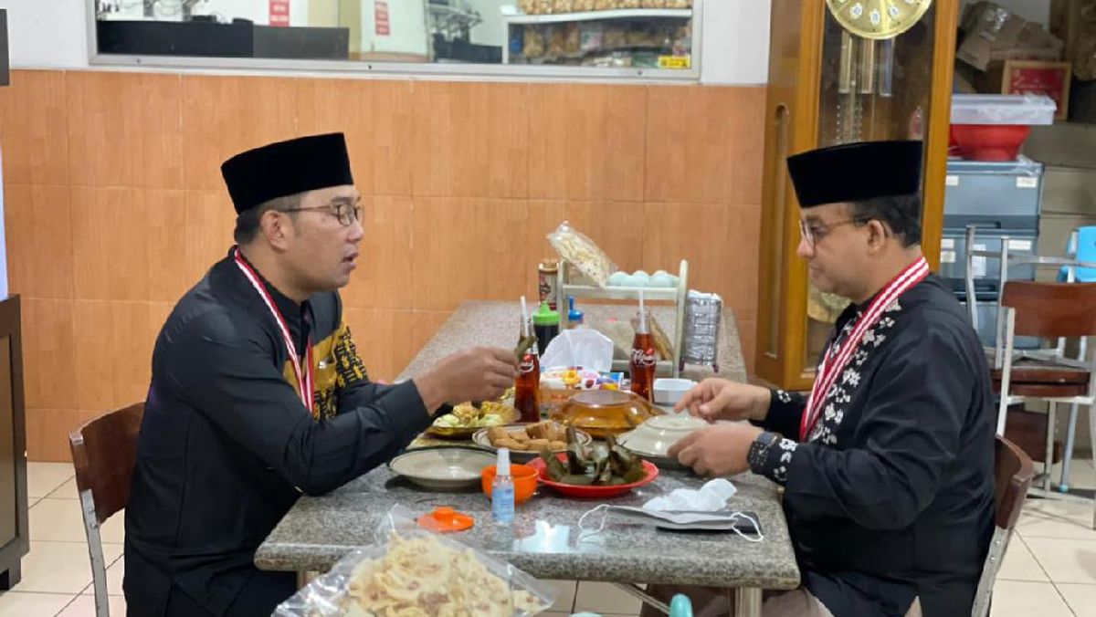 Antara Pertemuan Anies-RK di Sumedang dan Ganjar-Sandiaga di Sleman