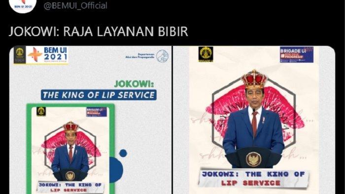 Sebar Meme ‘Jokowi Raja Membual’, BEM UI Dipanggil Pihak Rektorat