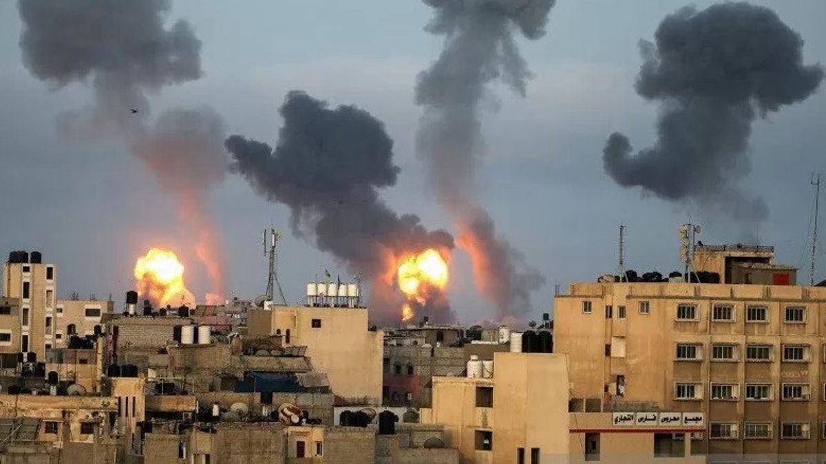 Langgar Gencatan Senjata tapi Berdalih Respons Serangan Balon Api, Israel Kembali Gempur Gaza