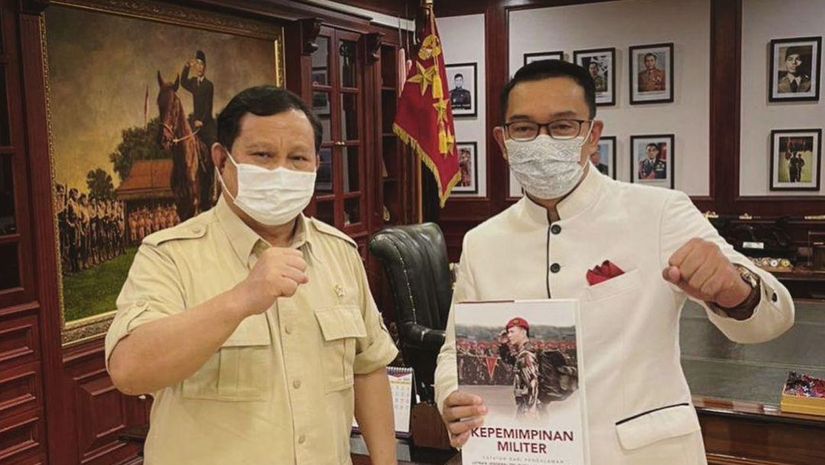 Ridwan Kamil Sambangi Prabowo, Ada Agenda Apa?