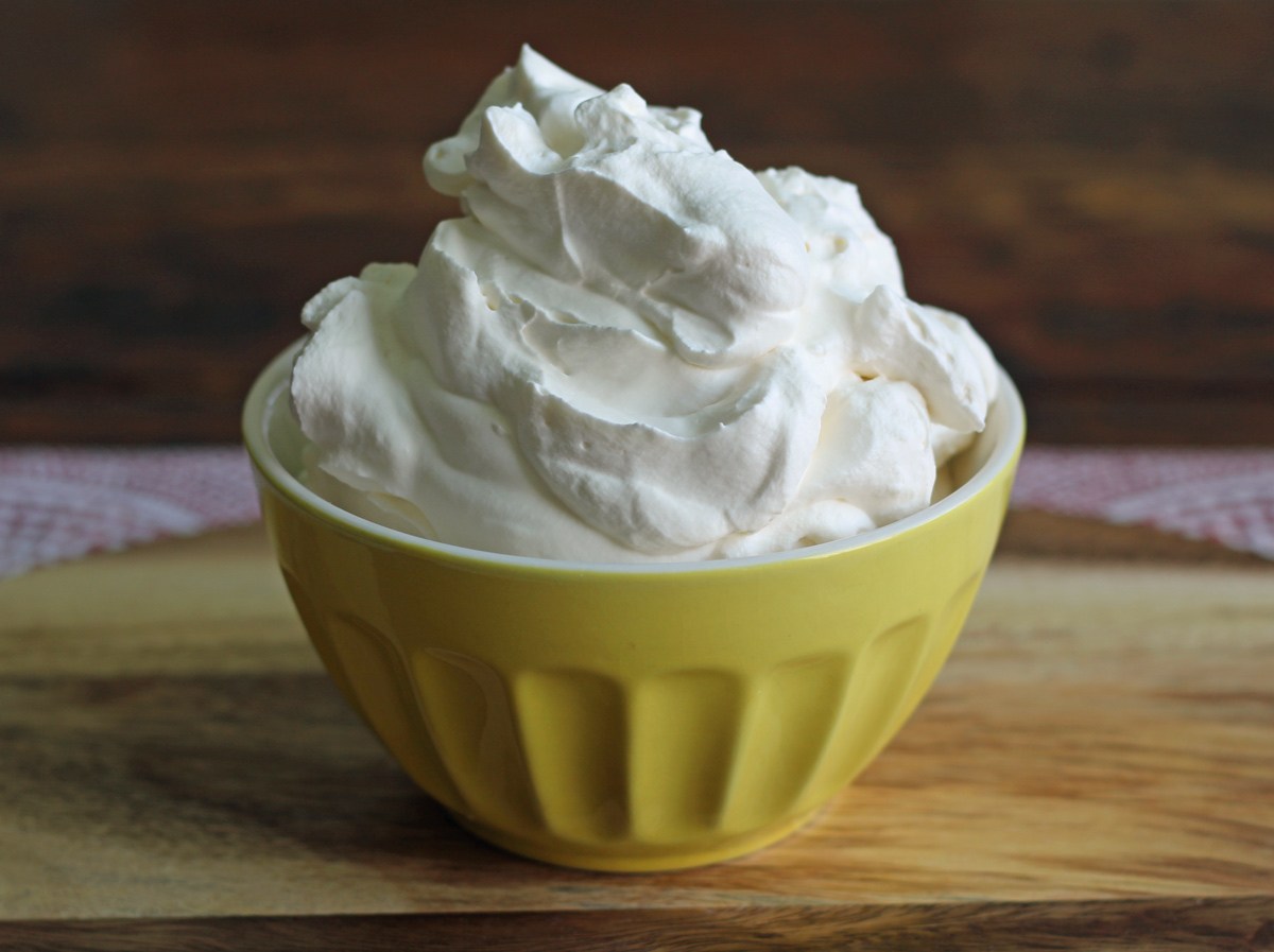 Resep Homemade Whipped Cream
