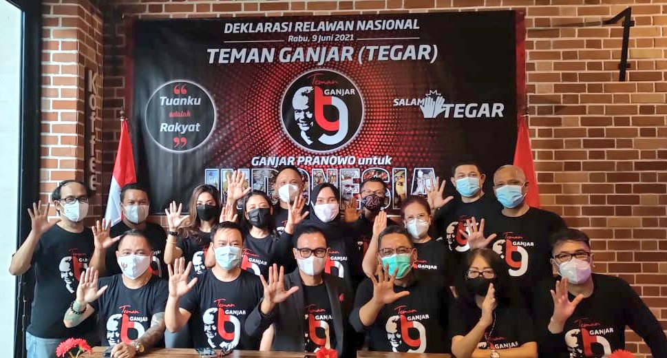 Tagar #DeklarasiTemanGanjar Jauh Lebih Besar Dibanding Percakapan tentang Anies-RK