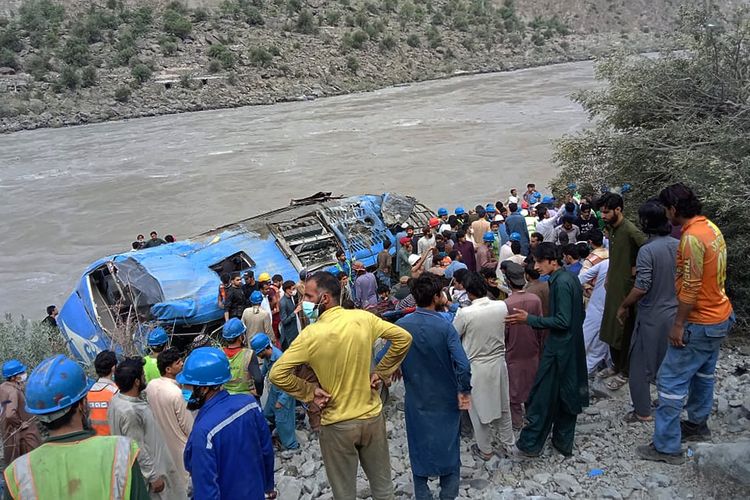 Ledakan Bus di Pakistan Tewaskan 9 Insinyur China