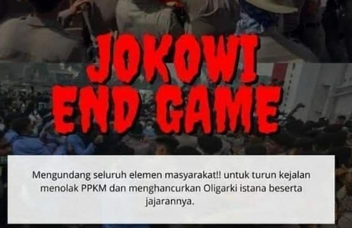 Cuma Heboh di Medsos, Seruan Aksi 'Jokowi End Game' Tak Terealisasi